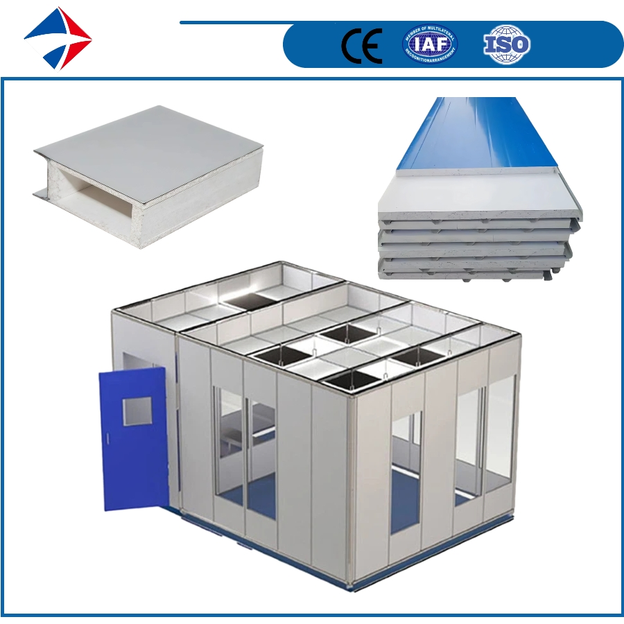 Color Steel Rock Wool Composite Sandwich Panels