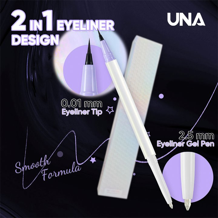 Multichrome Eye Makeup Glue High Pigmented Waterproof Long Lasting Chameleon Eyeliner Gel Pencil