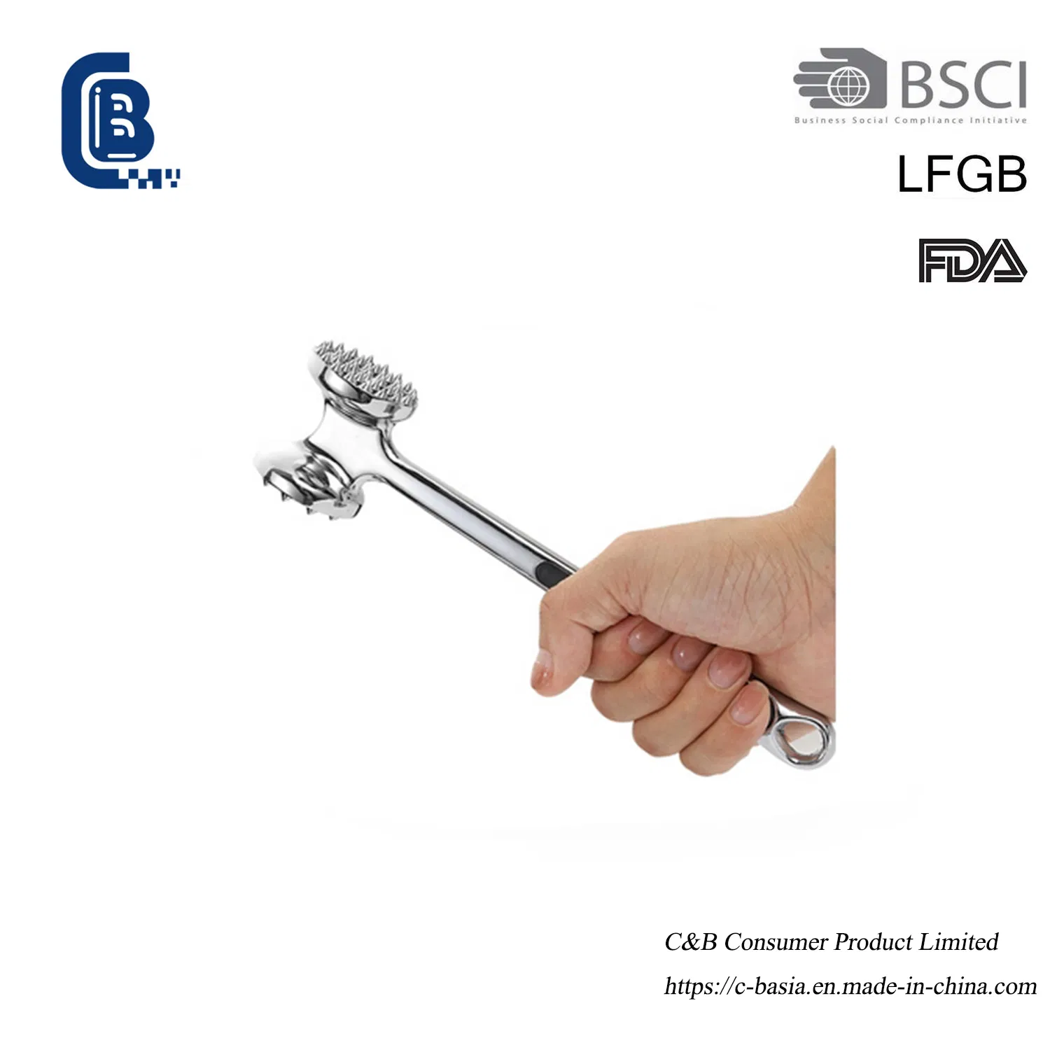 Pounder for Tenderizing Steak Beef Poultry Meat Tenderizer Hammer