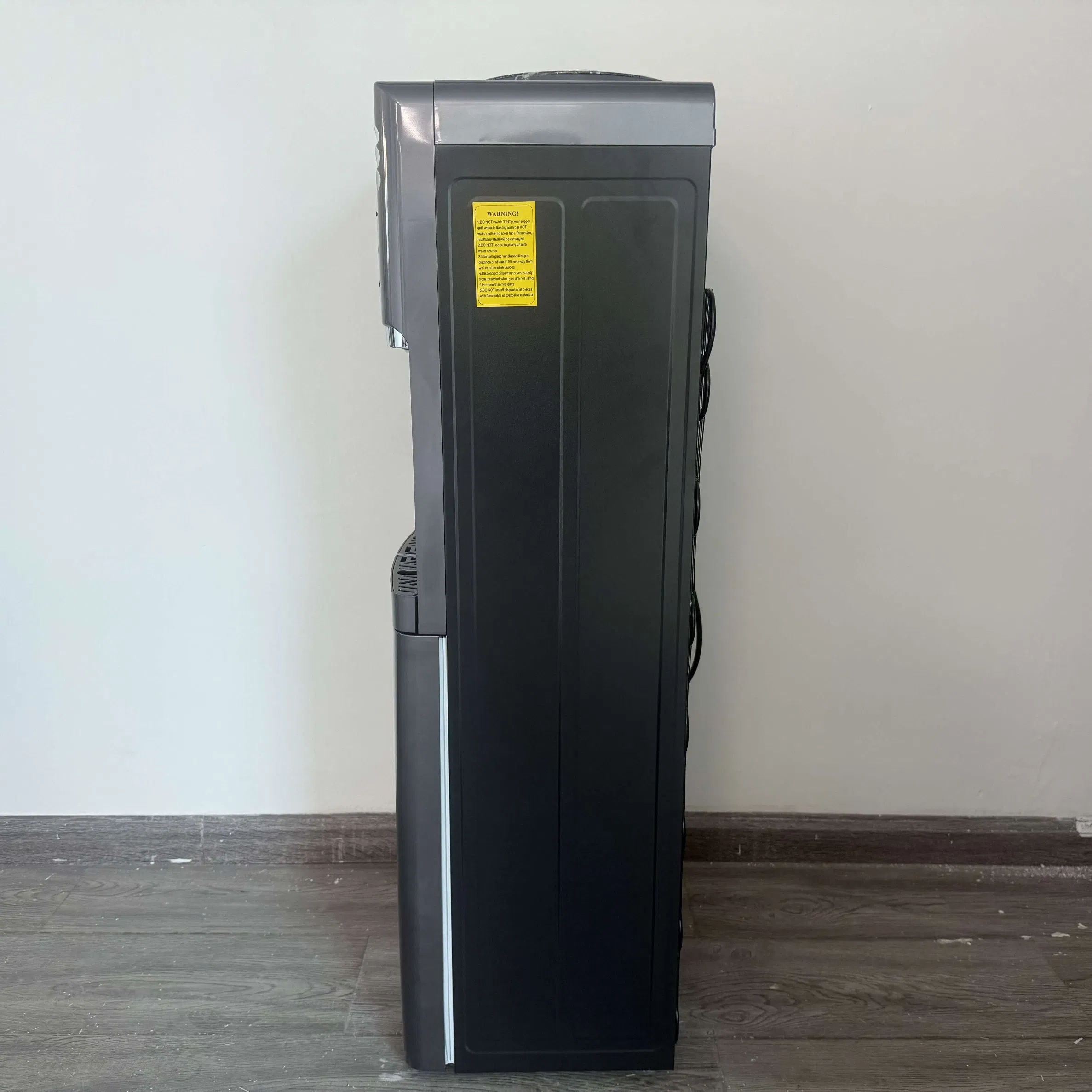 Popular Top Loading Hot Normal and Cold Compressor Water Dispenser Water with Storage Cabinet and Child Safety Lock