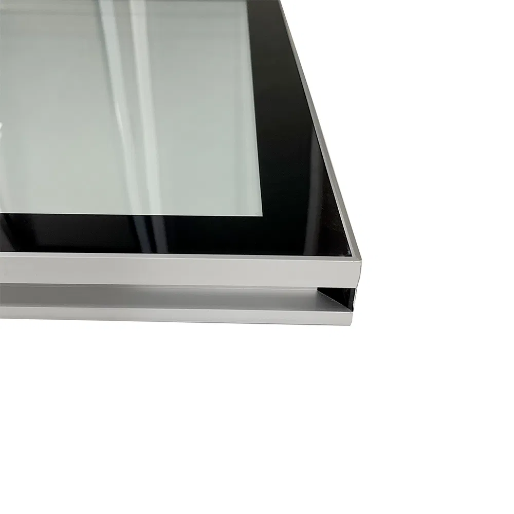 Black Showcase Tempered Glass Door for Visi Chiller