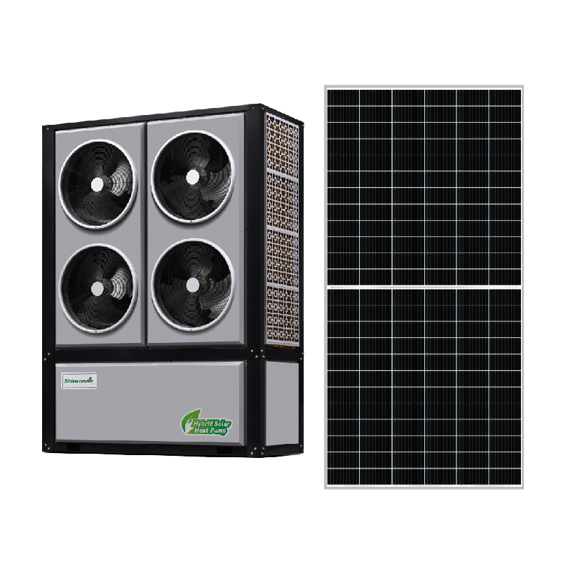 Latent-Storage Auto-Defrost Solar Hybrid Heat Pump