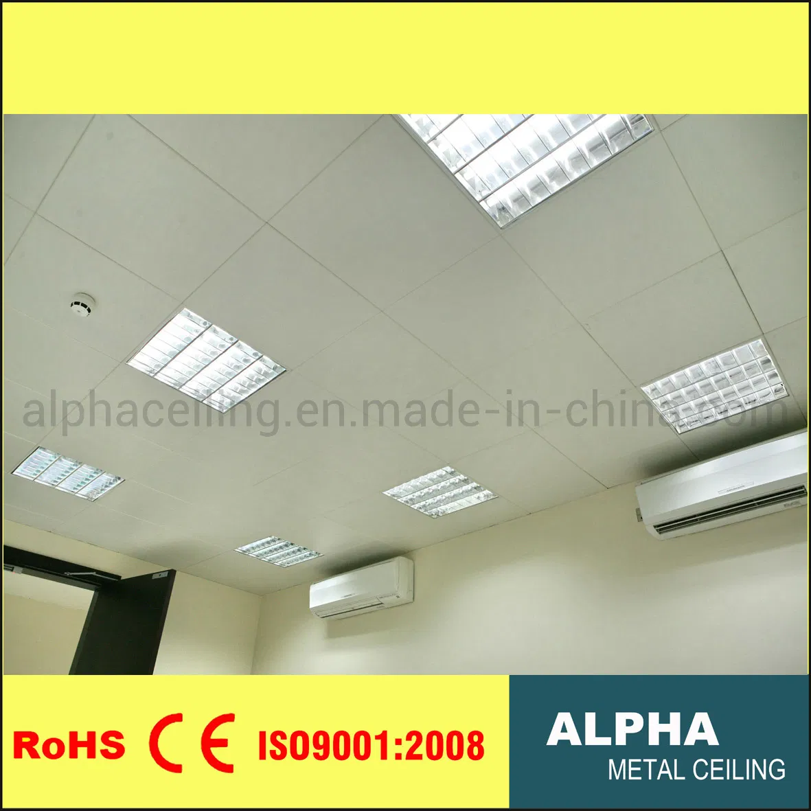 Metal Tile Pattern Designed Suspended System Aluminium Clip in Ceiling