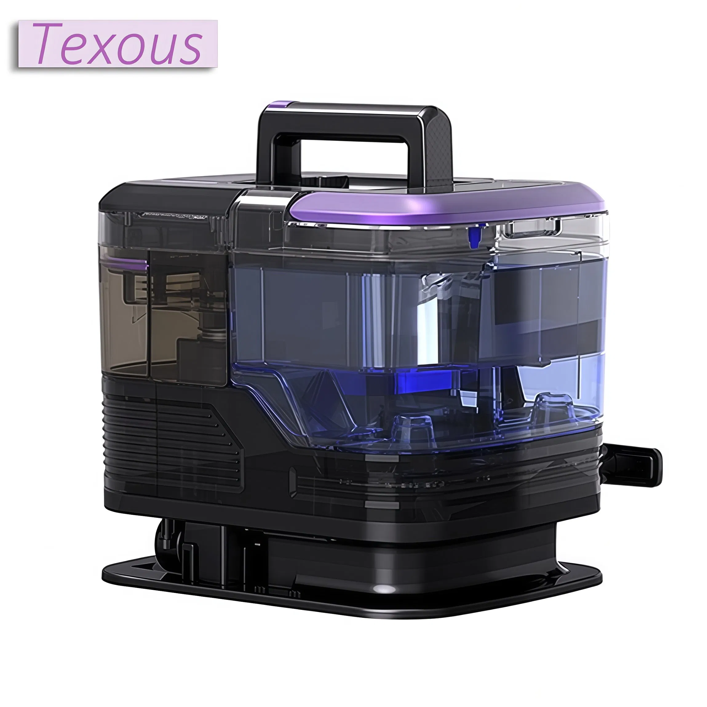 Electric 450W Vacuum Fabric Cleaner- Handheld Dry Wet for Car & Home Upholstery Stain Care