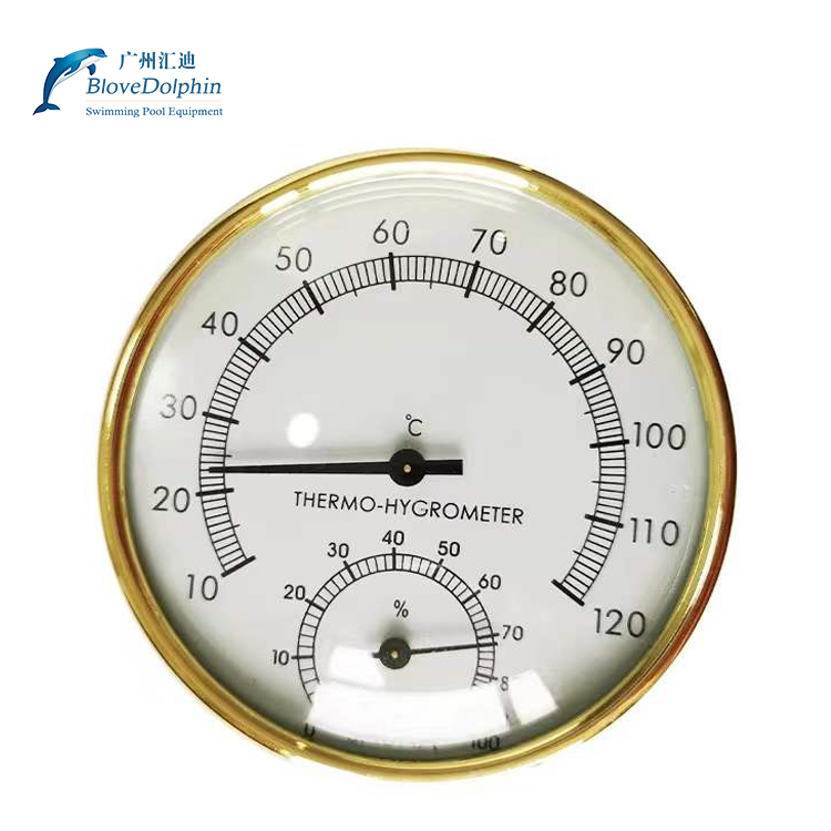 Sauna Accessories Sauna Hygrograph Dry Steam Room Thermometer