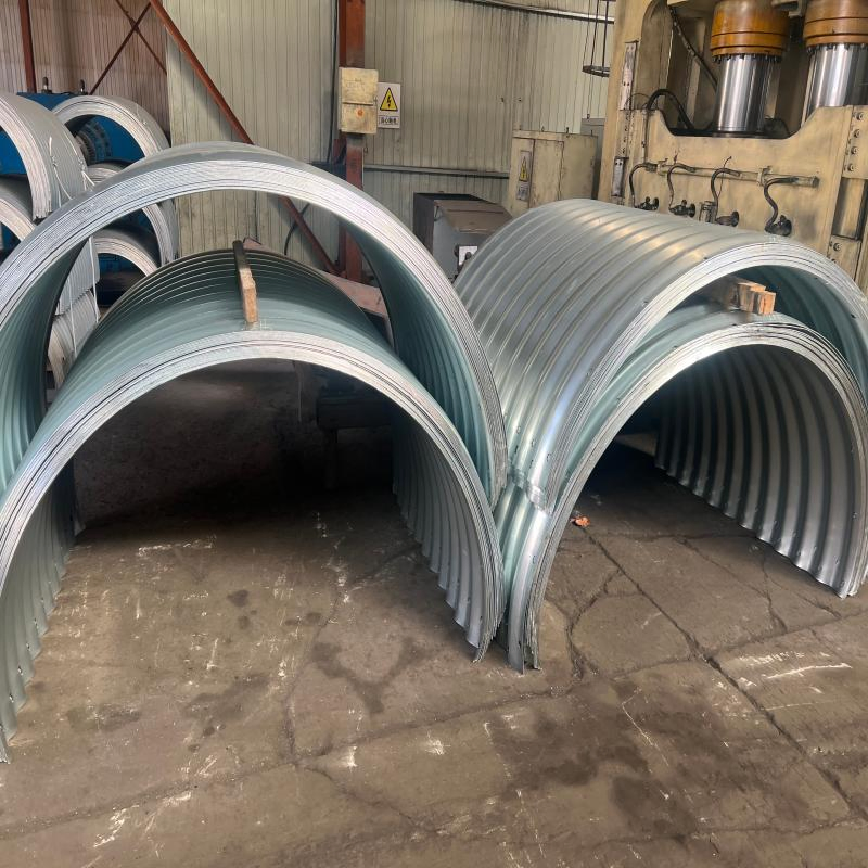 1000mm 1500mm Diameter Corrugated Culvert Pipe Custom Lengths