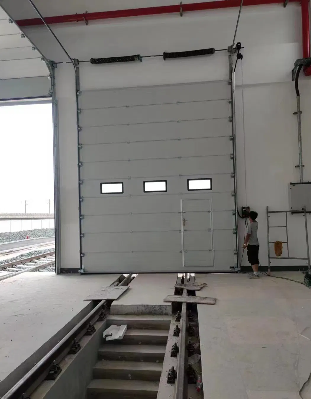 Factory Direct Sale Customized Industrial Sliding Overhead Steel Vertical Lifting Roll-up Doors