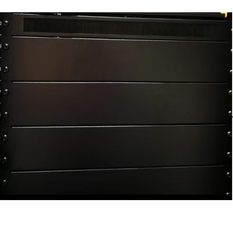 1u 19 Inch Metal Bank Panel for Cable Routing