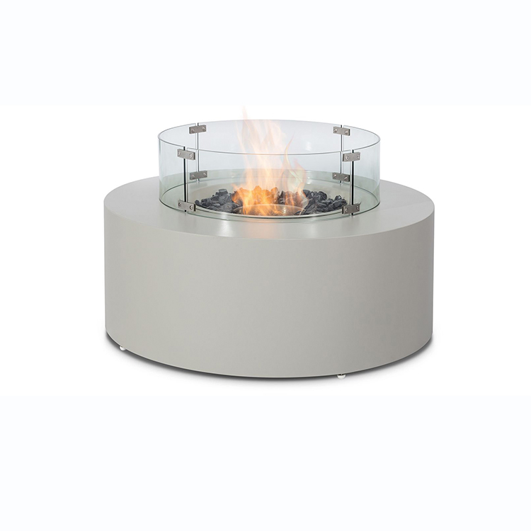 outdoor Garden furniture Gas Fire Pit Coffee Table Aluminum Fire Pit Table