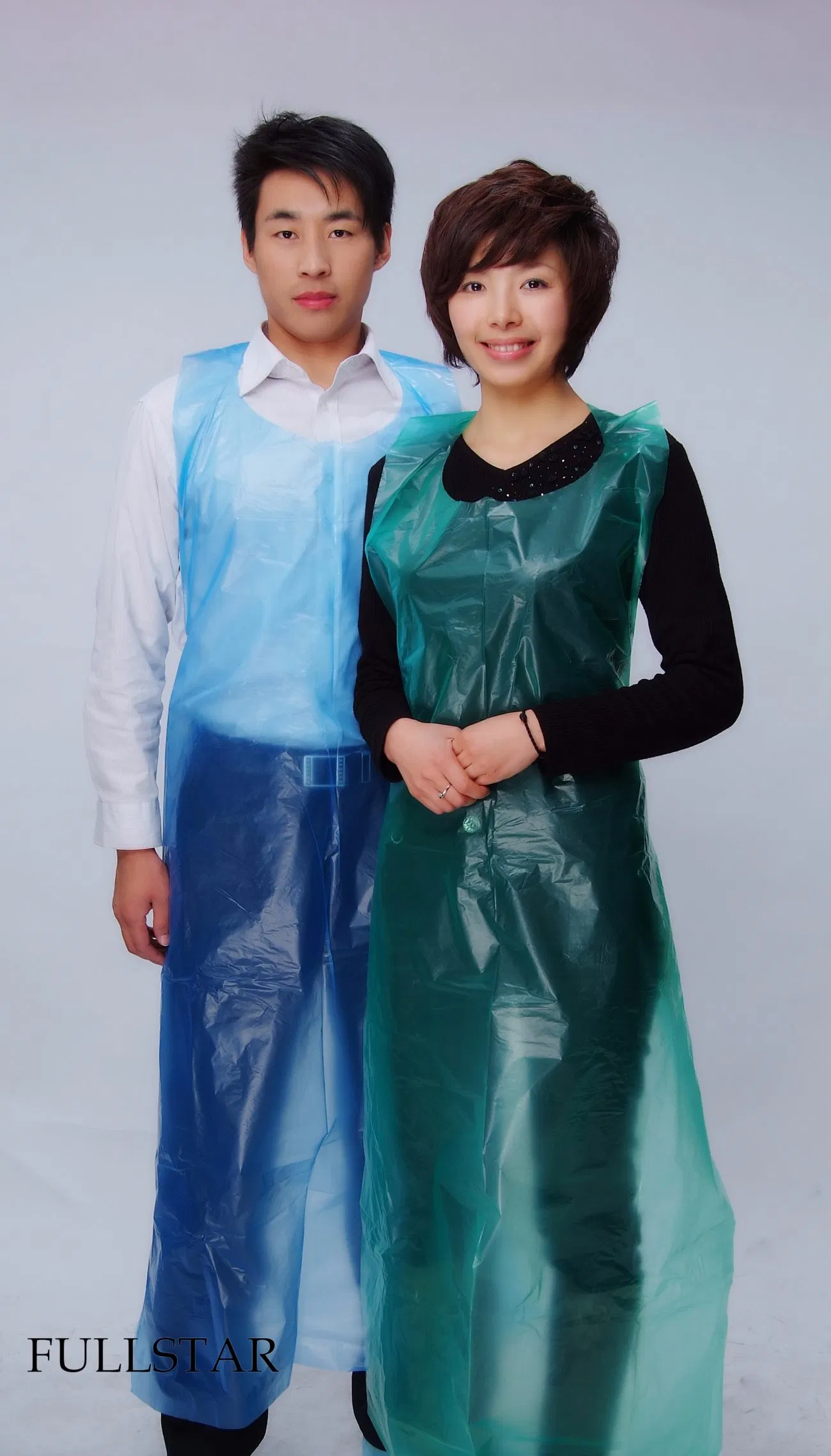 Disposable Plastic PP+PE Apron Waterproof Body Protective