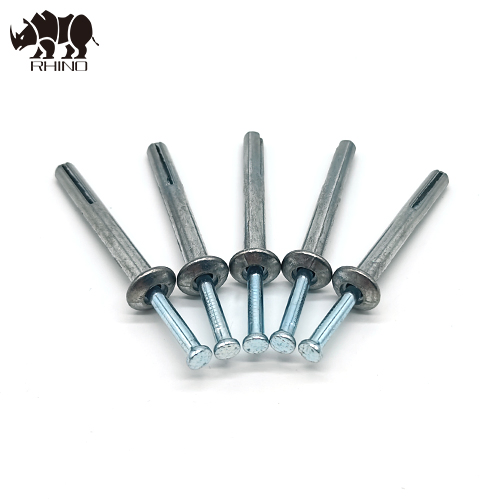 Стальной анкер-гвоздь для бетона с цинковым покрытием