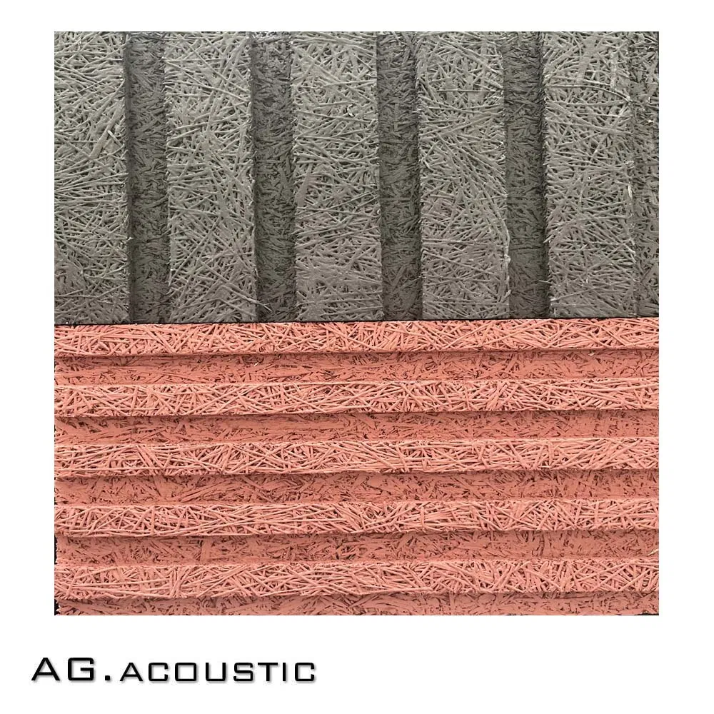 AG. Acoustic Decoration Material Wood Wool Sound Absorption Panels for Office Meeting Room