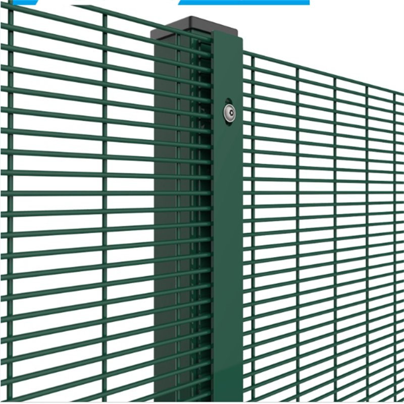 358 High Security Anti Climb Fence Welded Wire Mesh Steel Fence Panel