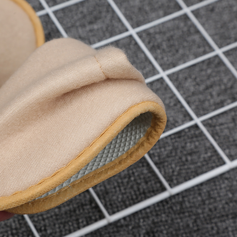 Indoor High Quality Wholesale Custom Logo Soft Hotel Slipper