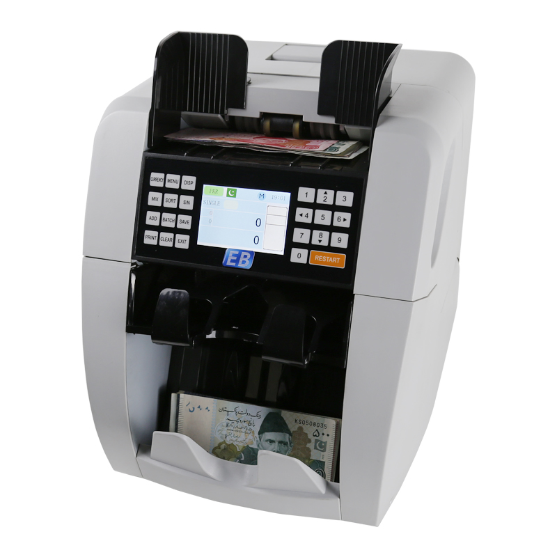 BS-8800 Fake detector Discriminator 2 Pocket cash counting machine Counter sorter commerce-finance-electronics