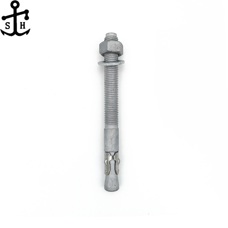 Анкерный болт M10 клиновой из углеродистой стали
