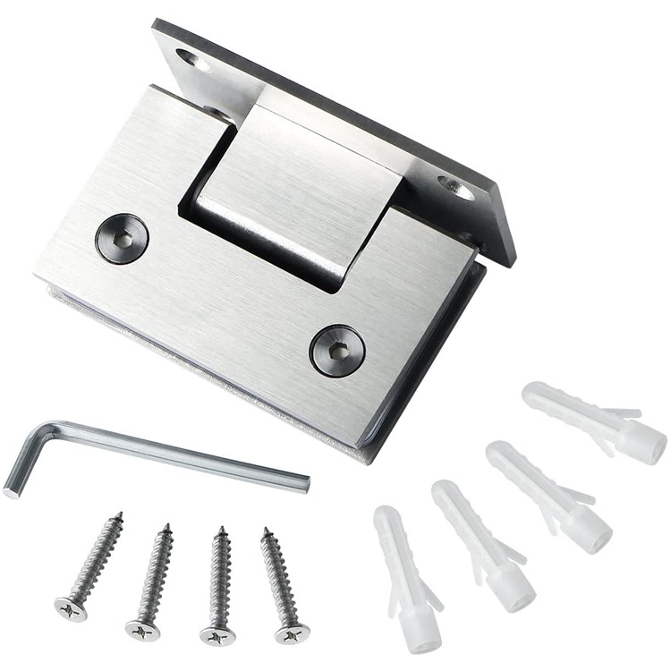 Stainless Accessories Door Hinge for Bathroom Glass