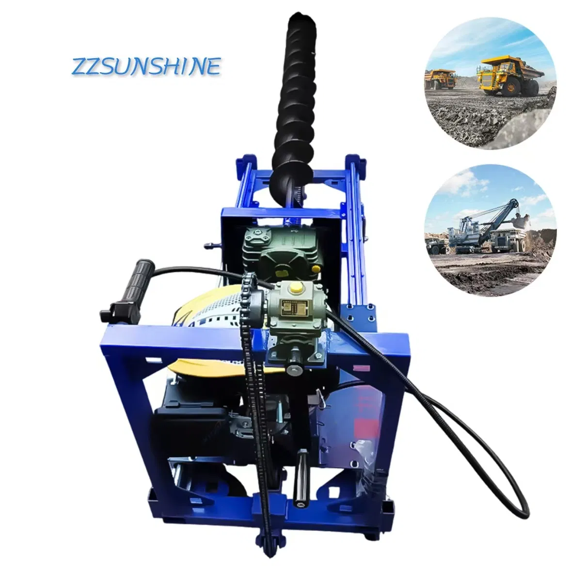 Post Hole Digger Earth Drill Auger Soil Hole Digging Drilling Machine Earth Auger Machine for Tree Planting