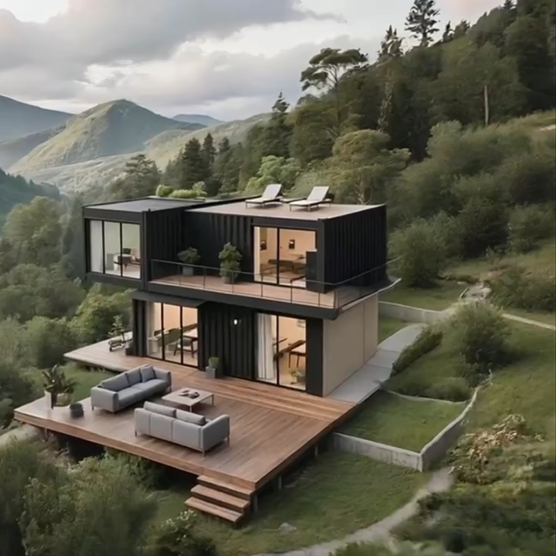 Luxury Foldable Container House Hotel for Modern Travelers