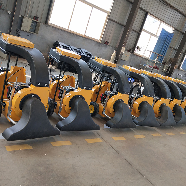 Gasoline Fallen Leaf Collector Vacuum Waste Collection Machine Wheeled Vacuum Leaf Collector