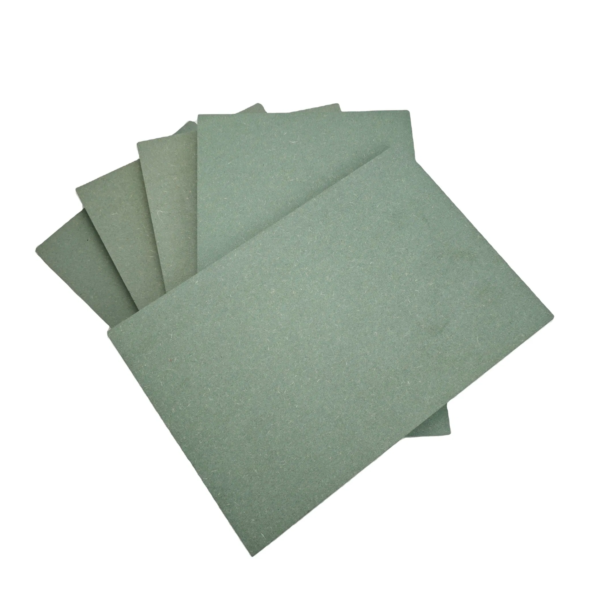 Green MDF Board Cheap Hmr Sheet Moisture Resistant Waterproof 18mm Mr HDF for Furniture