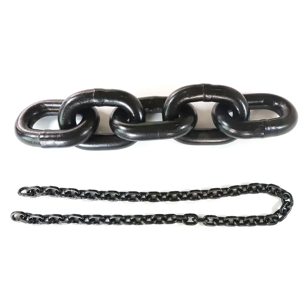 Manufactured From High Strength G80 22mncrni Steel Load Chain Link Chain