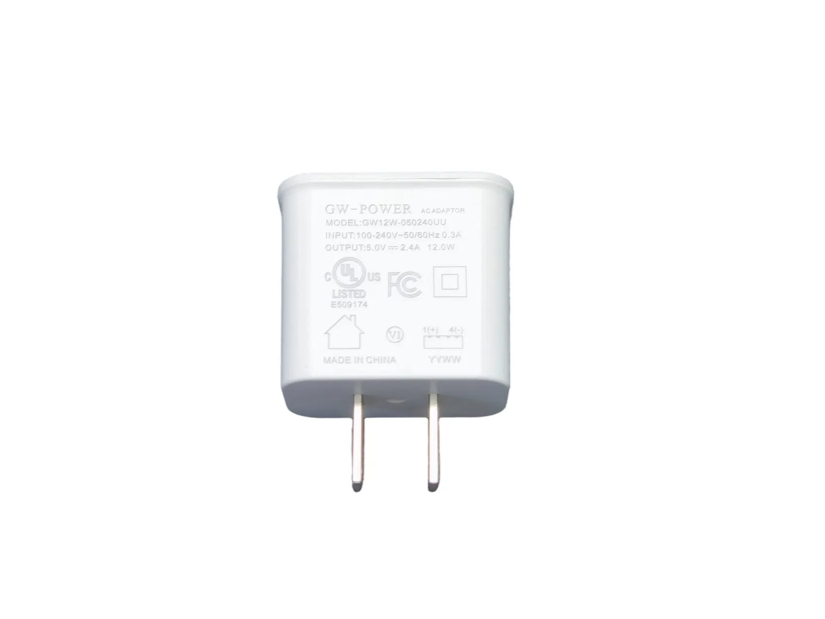 Зарядное устройство 12W USB с сменными вилками
