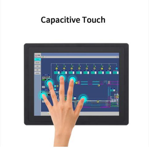 IP65 Fully Waterproof 17 18.5 19 Inch Touch Screen All in One Panel PC Restaurant Commercial Kitchen Display System Screen