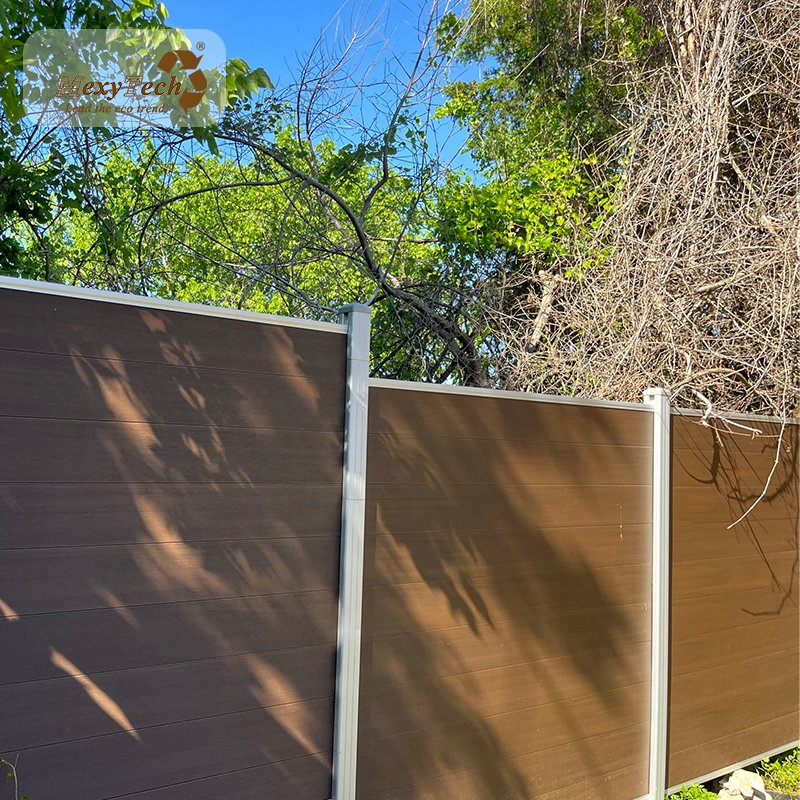 Wholesale Wood Plastic Composite Fencing Garden Board Privacy WPC Fence