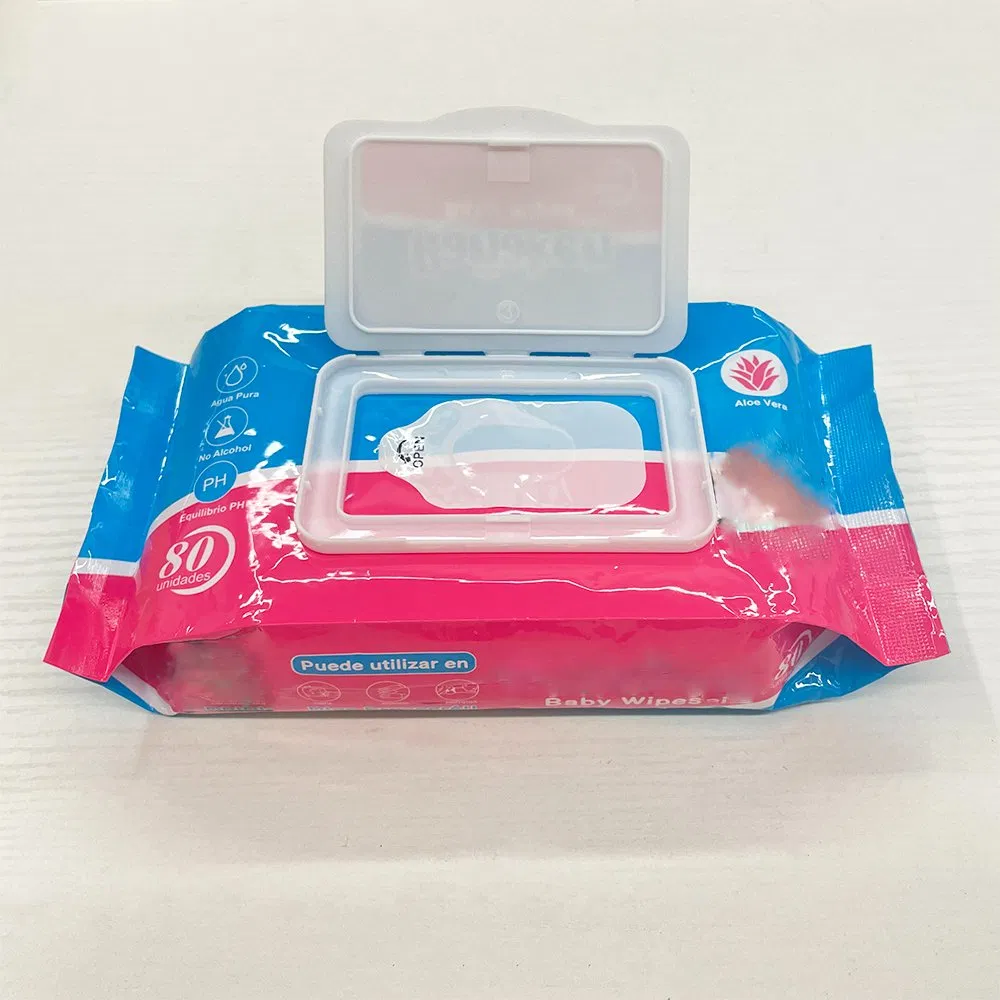 Certified Factory Non Woven Soft Baby Wipes Thick Quality Unscented Baby Wipes