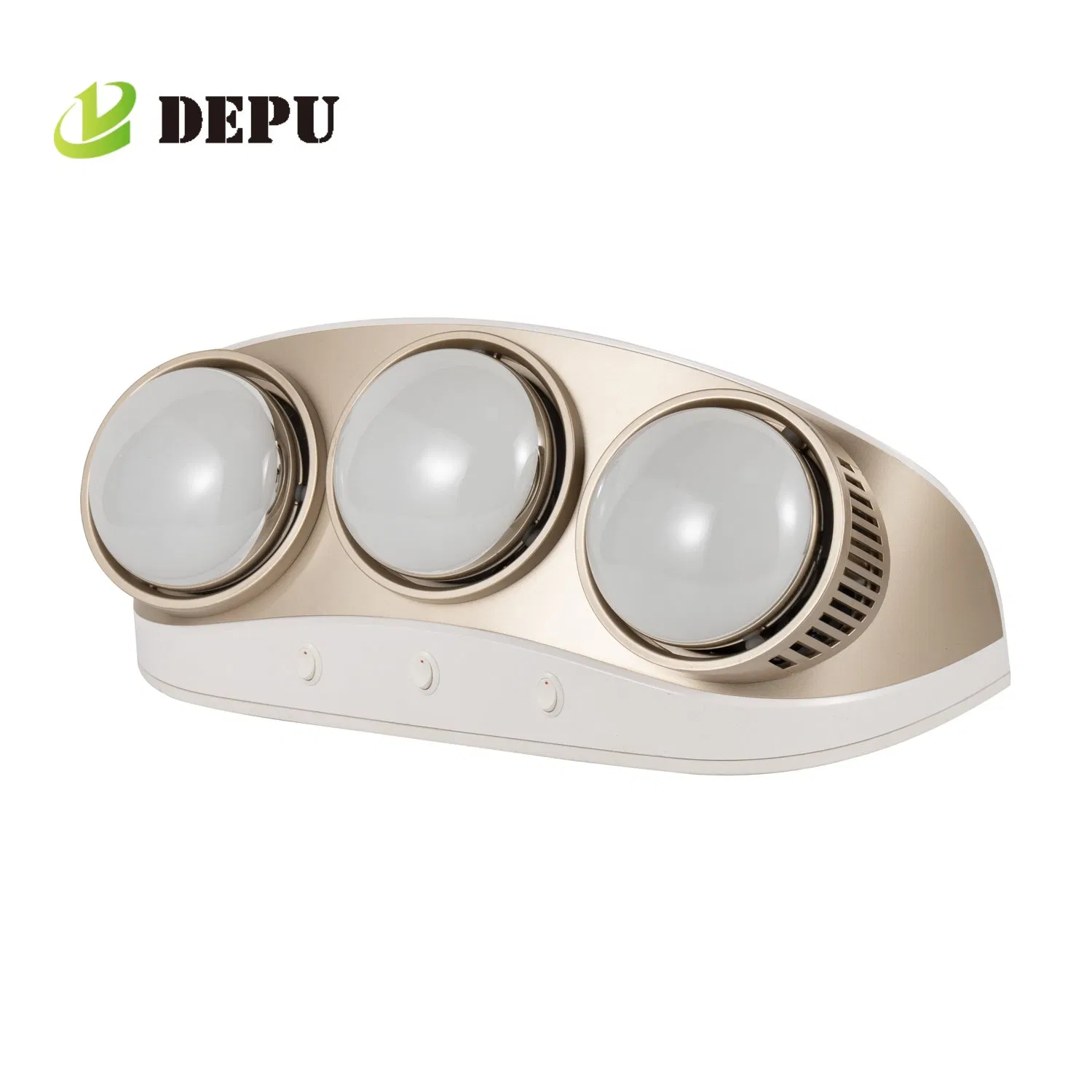 Three Bulb Safe Energy Efficient Fast Heating Modern Electric Bathroom Heater