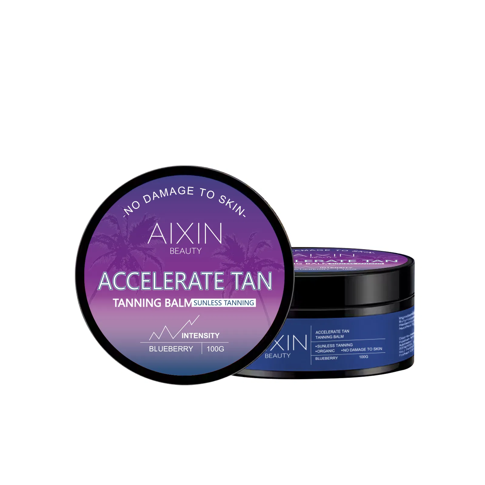 Beauty Skin Care Product Accelerate Tan Dark Sunbed Pineapple Blueberry Tanning Cream Cosmetics