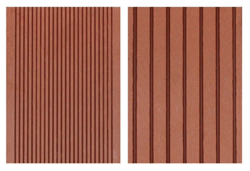 Outdoor WPC Wood Plastic Composite Wall Cladding WPC Fluted Board Exterior Panels WPC Factory House