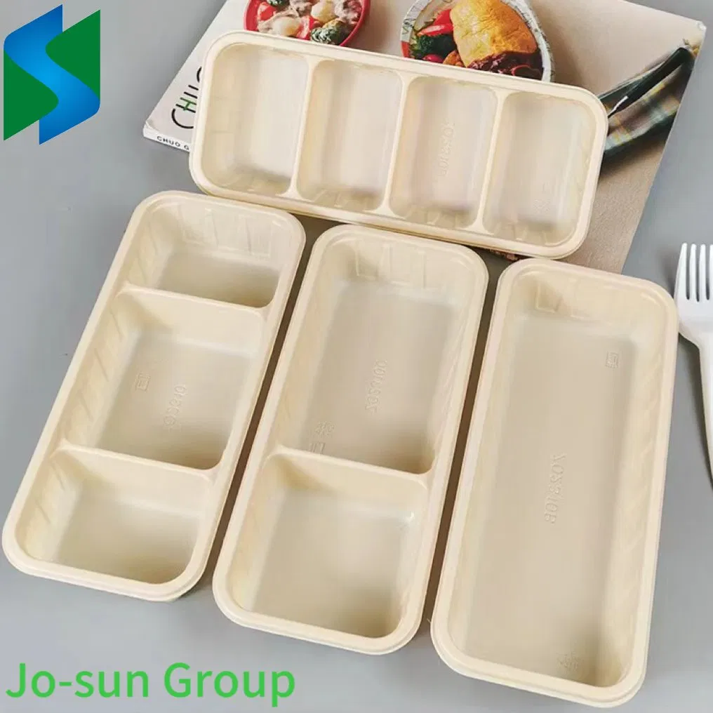 Jo-Sun Disposable Cornstarch Lunch Food Packaging Box