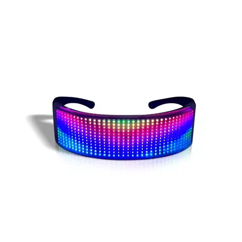 Manufacturer Sale Full Color Wireless APP Control Flashing LED Glasses