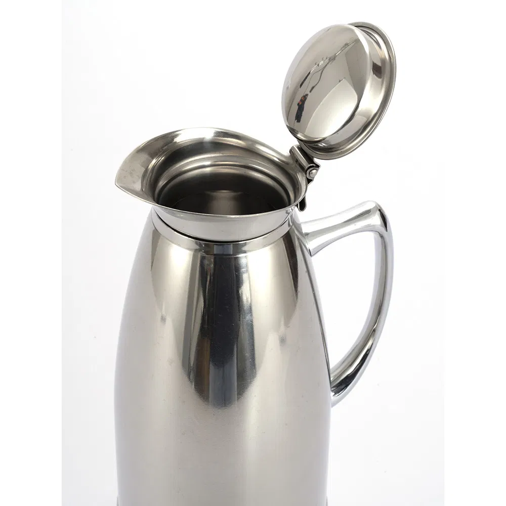 1L Insulated Stainless Steel Vacuum Pot Hotel Restaurant Parties Water Flasks Thermoses