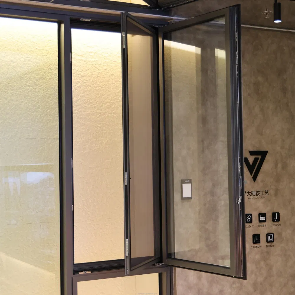 Энергосберегающее термоокно Leawod с москитной сеткой