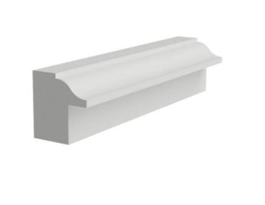 Life Time No Rot Warranty PVC Back Band Moulding