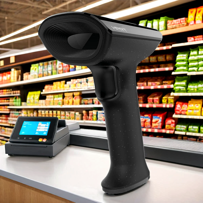HPRT Handheld Scanner HN-1308SR 1D/2D Barcode Reader for Cash Register System