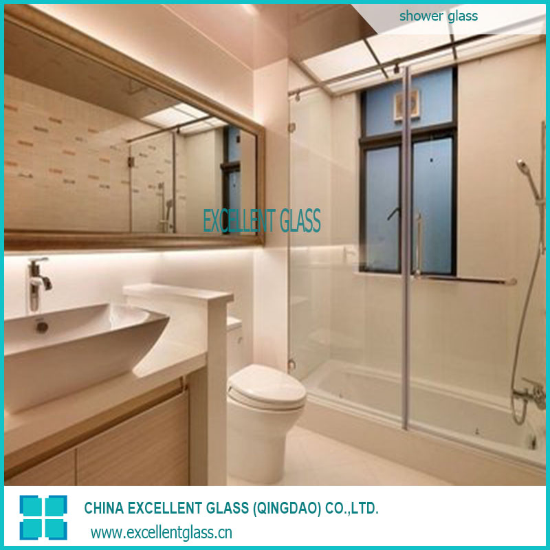 Curtain Wall Tempered Glass/Door/Window Use; Weather-Resistant; Large-Size Available; Low-E Coating Option