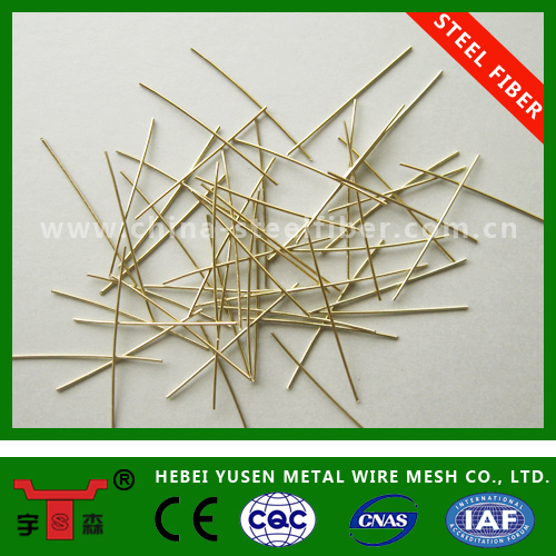 Durable Brass-Coated Straight Carbon Steel Fiber Micro Concrete Building Industrial Construction Competitive Price Uhpc