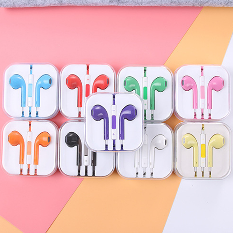 Проводные наушники-вкладыши 3.5 мм с микрофоном