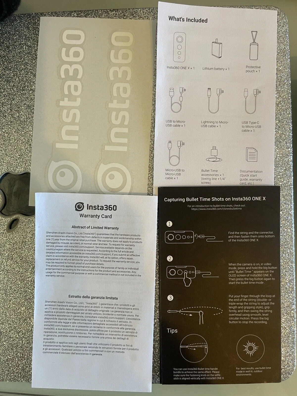 Insta360 One X 18MP 5.7K Action Camera Black