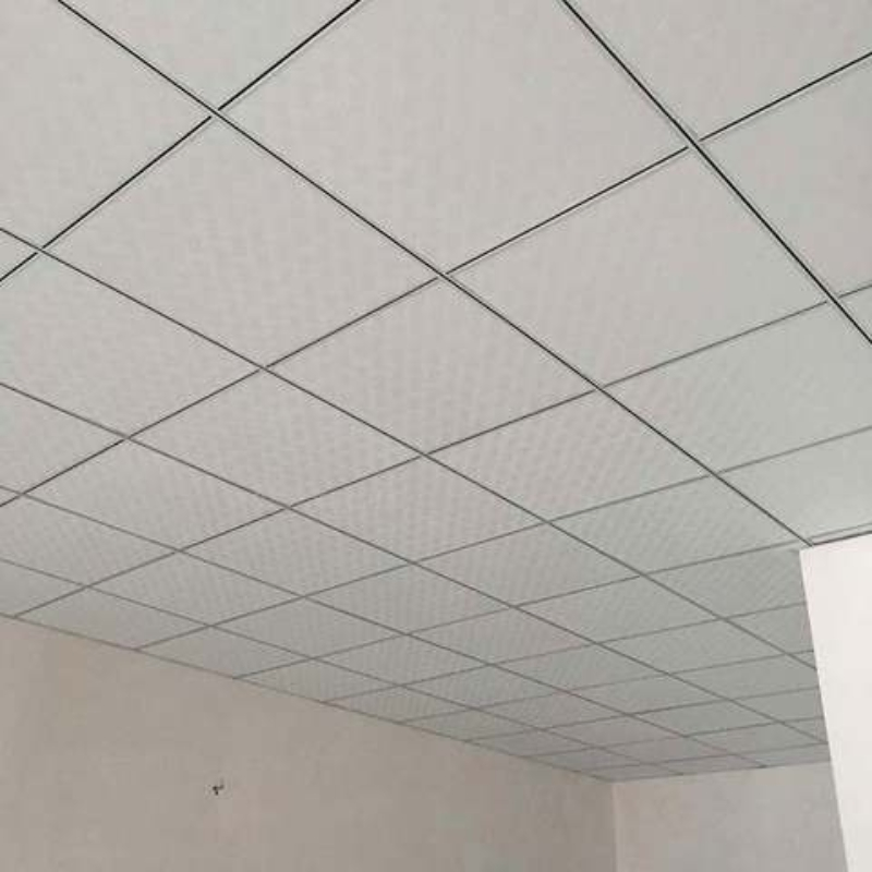 PVC Laminated Mineral Fiber Gypsum Ceiling Tiles for Commercial Suspended Ceiling Systems