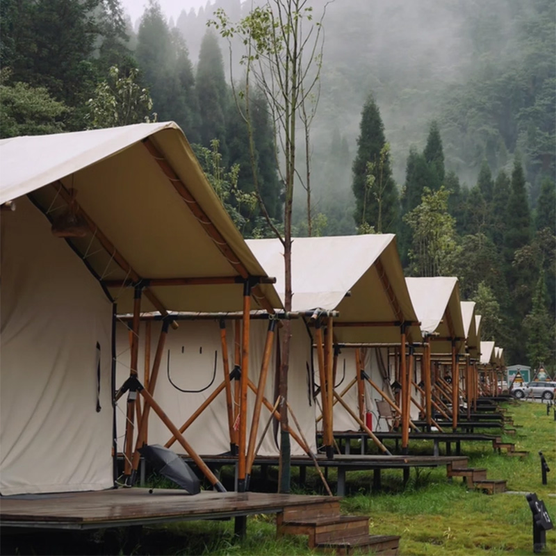 Luxury - Style Sloped - Roof Resort Tent