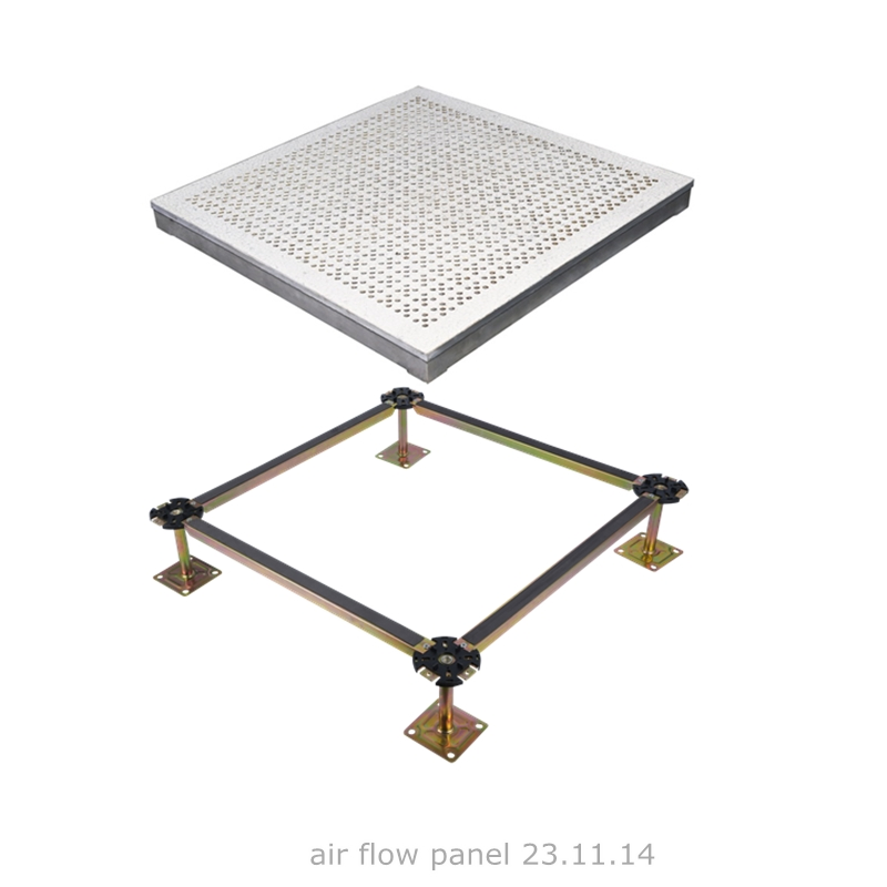 Антистатические вентилируемые панели пола с деревянным сердечником