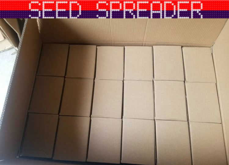 Seed Grit Rock Salt Deice Spreader Grass Seed Hand Plastic Grass Feed Manure Spreader Shaker Salt Spreader Bottle