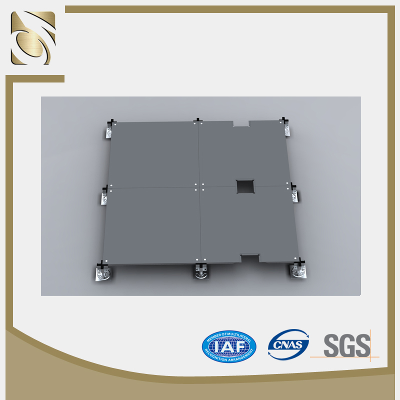 Стальная фальшпол OA500 Bare Finish, 600x600 мм