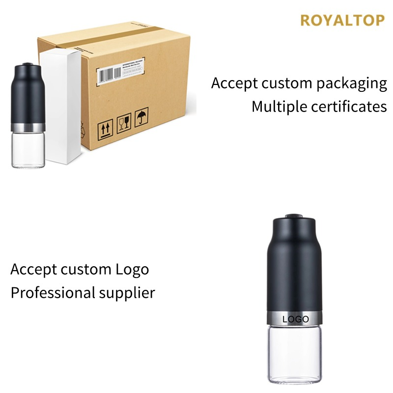 Электрическая мельница для соли и перца с подсветкой