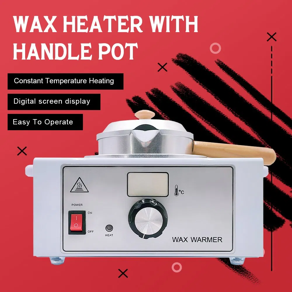 Portable Handle Carry Wax Heater for Mobile Beauty Use on The Go Service Easy Transfer
